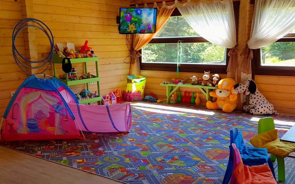 Tsarynka Eco Complex Hotel Slavske Bagian luar foto