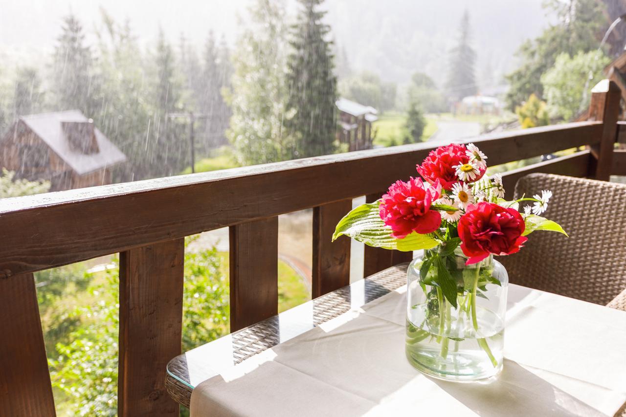 Tsarynka Eco Complex Hotel Slavske Bagian luar foto