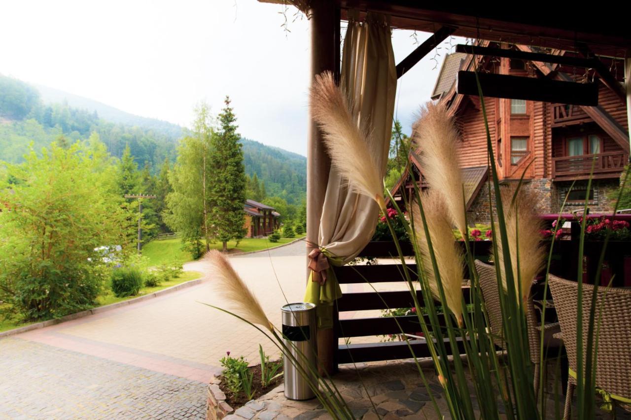 Tsarynka Eco Complex Hotel Slavske Bagian luar foto
