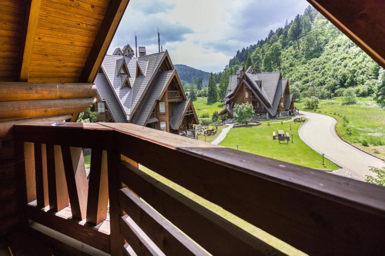 Tsarynka Eco Complex Hotel Slavske Bagian luar foto